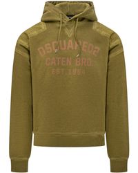 DSquared² - Hooded Sweatshirt - Lyst