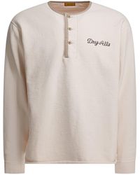 Human Made - Henley Neck Sweatshirt - Lyst