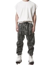 Thom Krom - Marble Effect Cargo Pants - Lyst