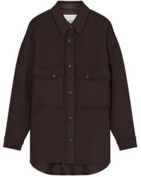 Closed - Wool-Blend Shirt-Style Casual Jacket - Lyst