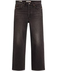 Levi's - Ribcage Straight Ankle Jeans - Lyst