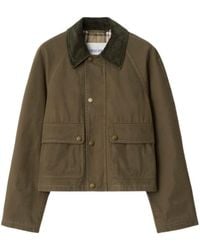 Burberry - Long Sleeved Field Jacket - Lyst