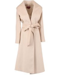 Max Mara - Belted Coats - Lyst