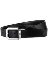 Montblanc - Logo Buckle Belt - Lyst