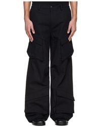 HELIOT EMIL - Cellulae Belt Loop Workwear Pants - Lyst