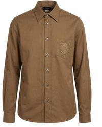Gucci - Logo Button Shirt - Lyst