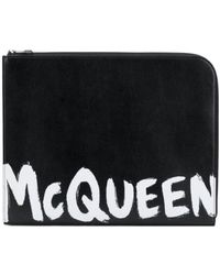 McQueen - Logo Document Holder - Lyst