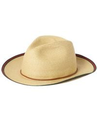 Gucci - Straw Hat With Web - Lyst