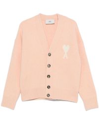 Ami Paris - Ami Ami De Coeur Cardigan Cardigan - Lyst