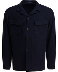 Tagliatore - Long-Sleeved Button-Up Jacket - Lyst