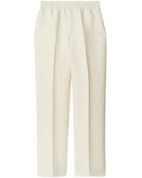 Burberry - Tapered-Leg Tailored Trousers - Lyst