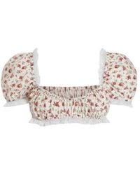 Dolce & Gabbana - Cropped Top - Lyst