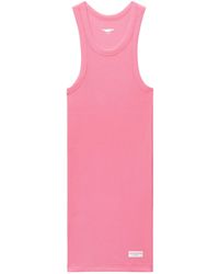 Alexander Wang - Racerback Tank Mini Dress - Lyst