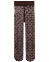 Gucci - Gg Stretch Nylon Tights - Lyst