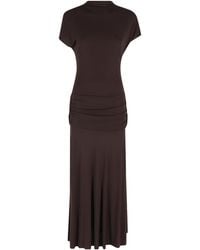 Semicouture - Short-Sleeved Dress - Lyst