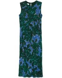 Dries Van Noten - Sequin Embellished Printed Dress - Lyst