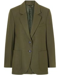 Victoria Beckham - Katherine Single-Breasted Blazer - Lyst