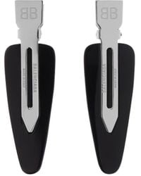 Balenciaga - Salon Bb Two Hair Clips - Lyst