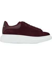 McQueen - Oversized Leather Trainers - Lyst