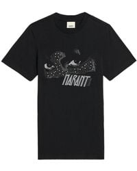 Isabel Marant - Zoeline Sequin Stud T-Shirt - Lyst