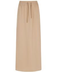 Herno - Elastic-Waist Skirt - Lyst