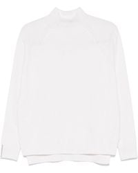 Peserico - Long-Sleeved Knit Top - Lyst