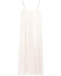 Peserico - Embellished Strap Maxi Dress - Lyst