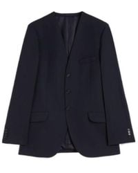 Jil Sander - Wool Gabardine Tailored Jacket - Lyst