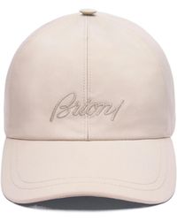 Brioni - Logo Embroidered Baseball Cap - Lyst