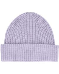 Loro Piana - Ribbed Turn-Up Beanie Hat - Lyst