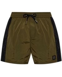 DSquared² - Wide-Leg Swim Shorts - Lyst