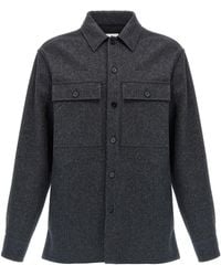 Jil Sander - Buttoned Flannel Shirt - Lyst