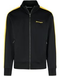 Palm Angels - Logo Embroidered Zipped Track Jacket - Lyst