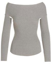 KHAITE - Salma Open-Back Ribbed Top - Lyst