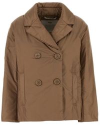 Max Mara - The Cube Camelia Double-Breasted Coat - Lyst
