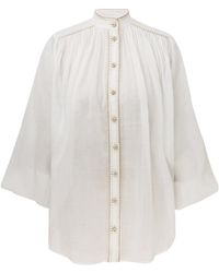 Zimmermann - Junie Billow Shirt - Lyst