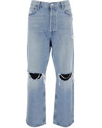Agolde - Five-Pocket Denim Trousers - Lyst