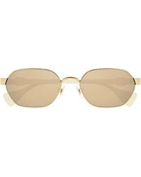 Gucci - Eyewear	Round Frame Sunglasses - Lyst