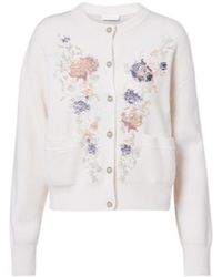 Rabanne - Sequined Wool And Cashmere Cardigan - Lyst