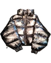 Michael Kors - Michael Metallic Effect Puffer Jacket - Lyst