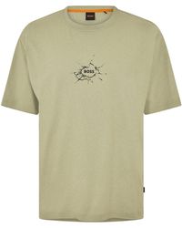 BOSS - Logo Crew-Neck T-Shirt - Lyst
