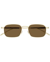 Montblanc - Eyewear Square Frame Sunglasses - Lyst