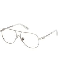 Moncler - Eyewear Pilot Frame Glasses - Lyst