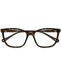 Chloé - Chlo Eyewear Square Frame Glasses - Lyst