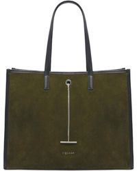 McQueen - T-Bar Pendant Tote Bag - Lyst