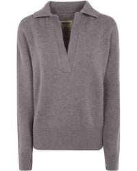 Uma Wang - Long Sleeves Polo Shirt - Lyst