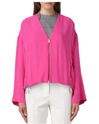 Fabiana Filippi - Zip Cropped Jacket - Lyst