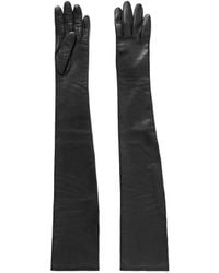KHAITE - Remo Long Leather Gloves - Lyst