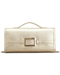 Roger Vivier - Belle Vivier Chain Clutch Bag - Lyst