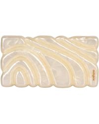 Cult Gaia - Aura Logo Lettering Clutch Bag - Lyst